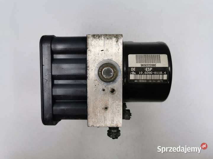Pompa ABS ESP Peugeot 206 CC 9650222880 Układ hamulcowy Wyszków