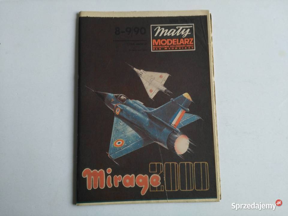 Mały Modelarz 891990 Samolot Mirage 2000 Dąbrowa Górnicza