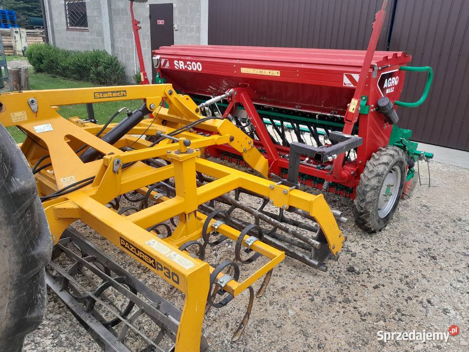 Agromasz zestaw uprawowo siewny Agromasz łódzkie Szarbsko sprzedam