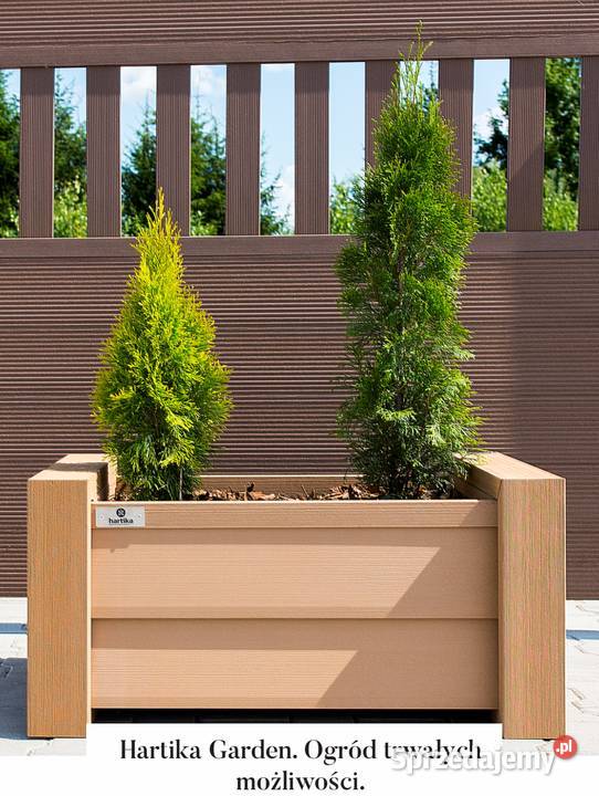 Donica kompozytowa Hartika Garden Klass 60x60x43