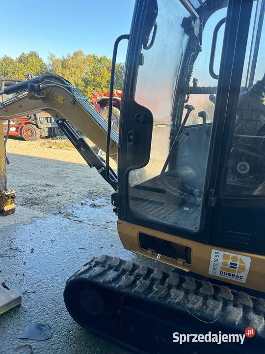 Minikoparka Gąsienicowa CAT Caterpillar 3027D CR Tymowa