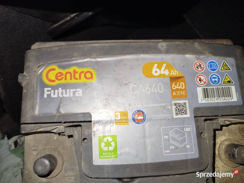 Akumulator 50Ah 420A 64Ah 640A osobowe Układ elektryczny, zapłon Biała Podlaska sprzedam