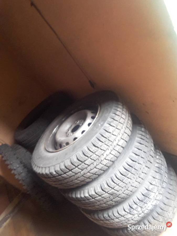 Koła fiat panda 13 4 zimowe stalowe Dąbrowa Górnicza