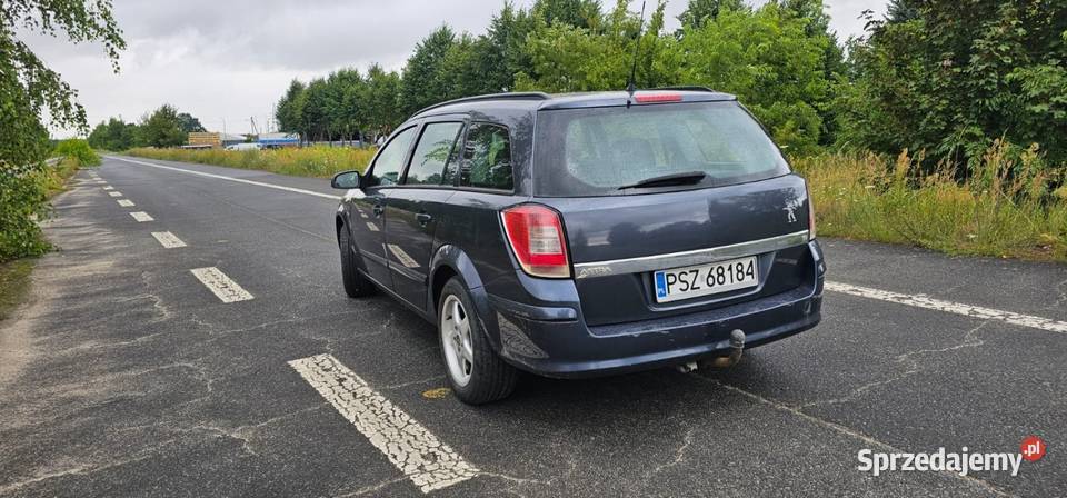 Opel Astra H 18 benzynaGaz 2008R szary lubuskie Sulechów