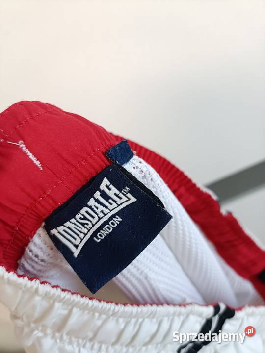 Lonsdale Spodnie M Uniwersalne biały śląskie Piekary Śląskie