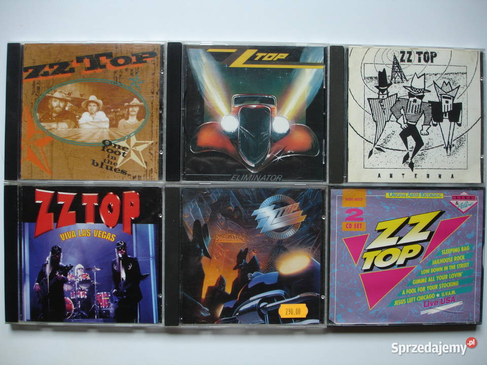 ZZ TOP płyty CD CD lubuskie Zielona Góra