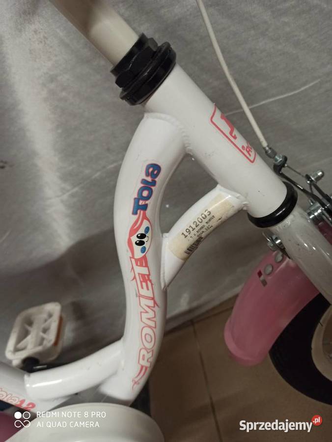 Rowerek Dzieciecy 12 ROMET kółka boczne W Super małopolskie Wieliczka sprzedam