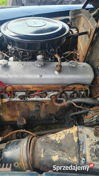 Mercedes w180 220s duży ponton 44000km Samochody osobowe Smardów