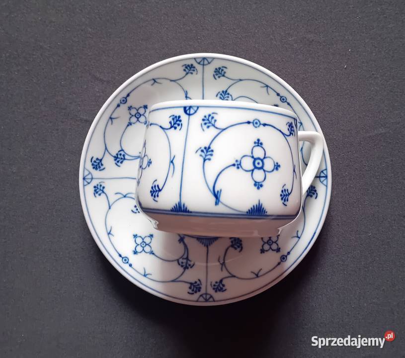 Fliliżanka duo Carl Tielsch Altwasser wzór Koźminek