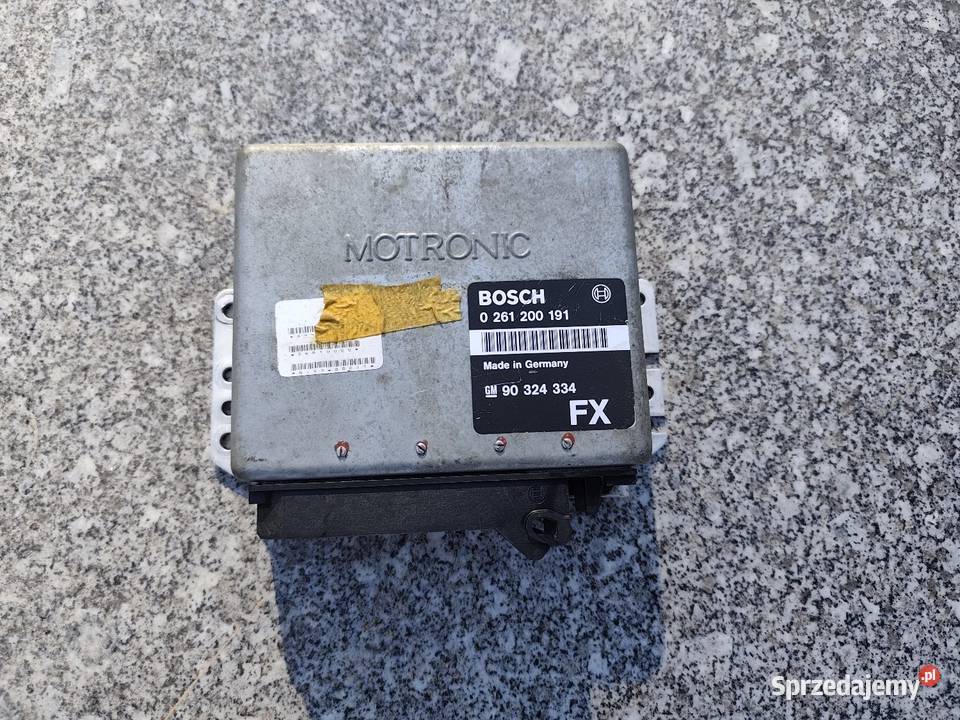 Sterownik silnika opel Vectra A kadett c20xe Łucka