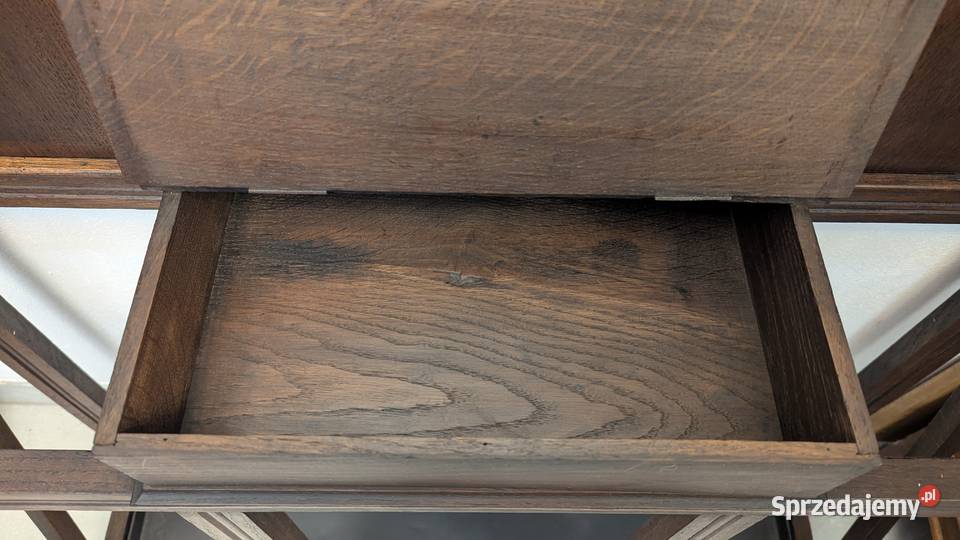 Piękna dębowa garderobawieszak secesyjnysklep Dąbrowa Górnicza sprzedam