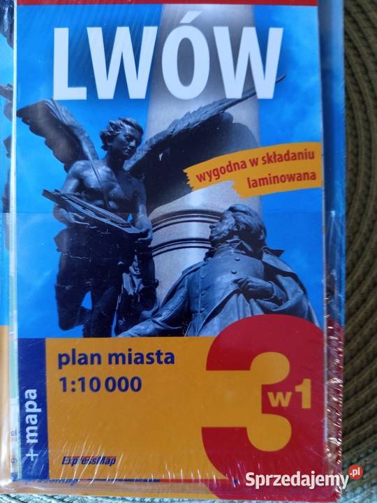 Lwów przewodnik Atlas mapa firmowe wydanie Pozostałe Warszawa