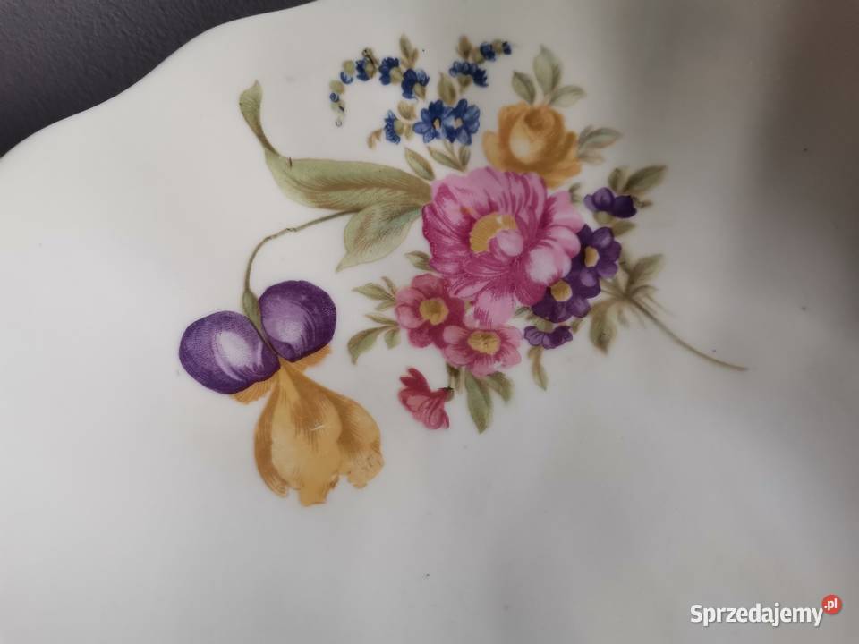 Stara patera owocarka porcelana Koenigszelt Katowice