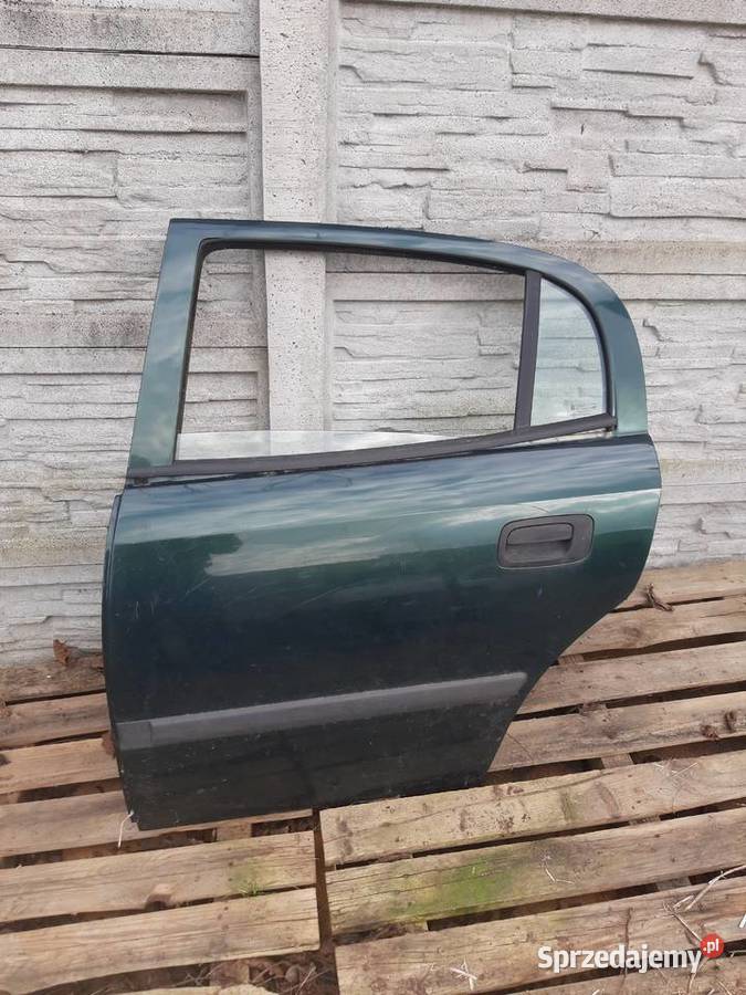 Opel Astra G 2 HB drzwi lewe tylne lewy tył łódzkie Ksawerów