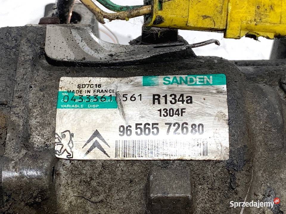 SPRĘŻARKA KLIMATYZACJI CITROEN C5 II 9656572680