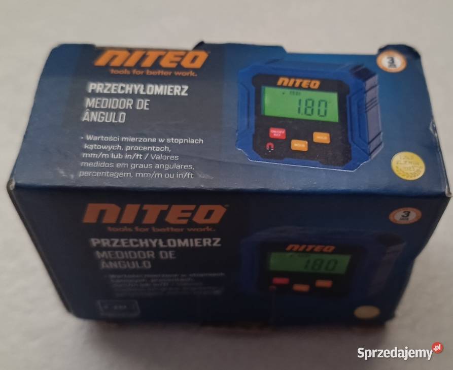 NITEO przechyłomierz Poziomice Ełk