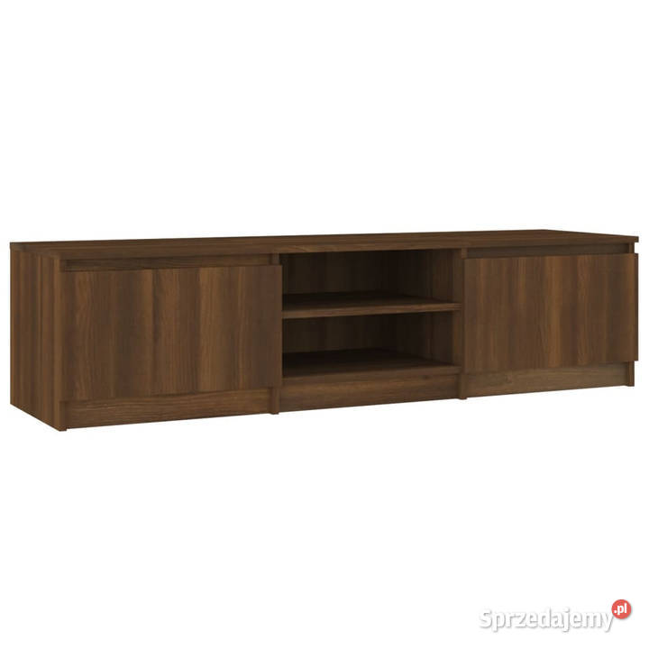 Szafka pod TV brązowy dąb 140x40x355 WM815359 Warszawa