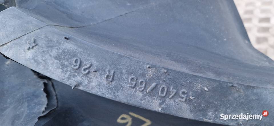 54065r26 48070r26 Michelin 100 bieżnik warmińsko-mazurskie Nowe Miasto Lubawskie sprzedam