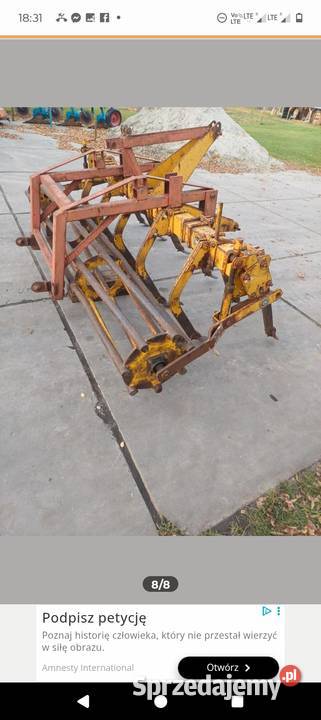 Głębosz bezorkowiec Rumptstad z wałem nieuszkodzony kujawsko-pomorskie Stolno sprzedam