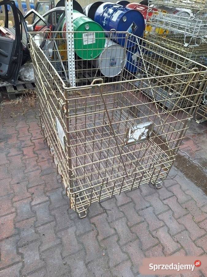 SKRZYNIA KOSZT KONTENER BOX SIATKOWY GITTERBOX śląskie Sosnowiec sprzedam