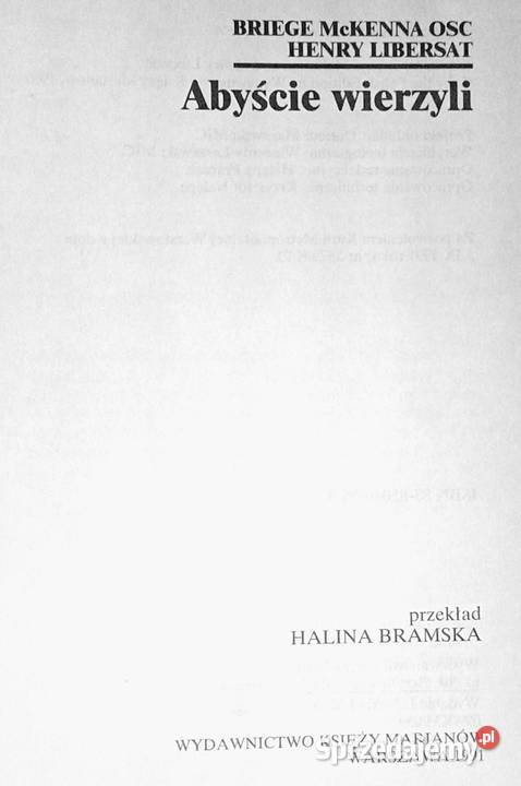 Abyście wierzyli Briege McKenna OSC Henry Chełm