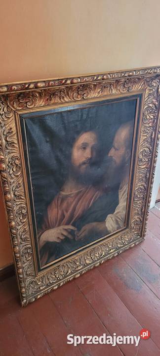 Grosz czynszowy obraz olejny Leszno