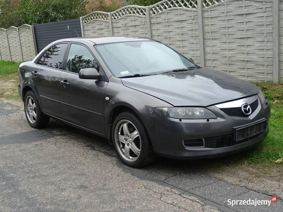 Mazda 6 zderzak przedni belka wzmocnienie pas łódzkie Parcice