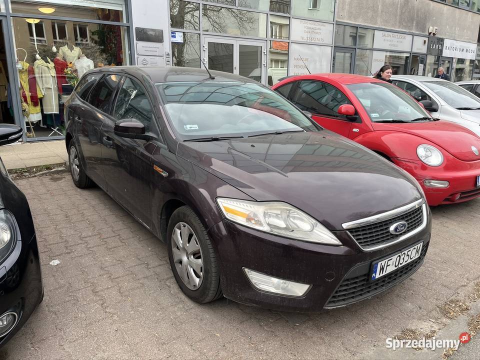 Ford Mondeo Mk4 wiśniowy Warszawa