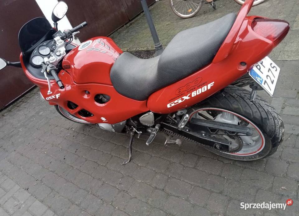 Suzuki GSX 600 wielkopolskie Łobżenica
