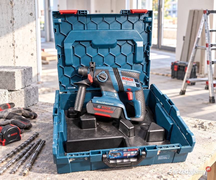 MŁOTOWIERTARKA bosch GBH 36 VEC COMPACT 2walizki łódzkie