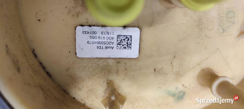 AUDI A6 C7 ZBIORNIK PALIWA POMPA 4G0201021BS sprzedam