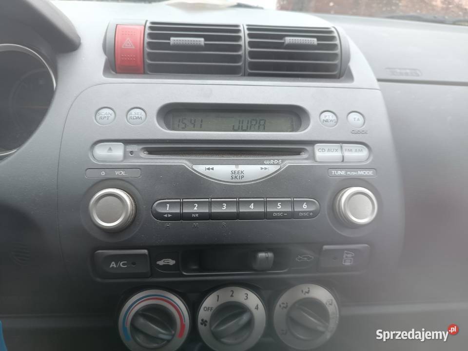 Honda Jazz 2 II 2007 radio fabryczne CD panel osobowe Częstochowa