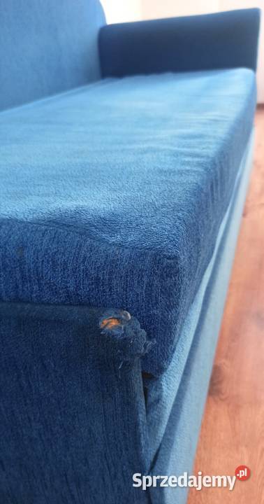 SOFA tapicerowana 140 x 205 ze skrzynią używana