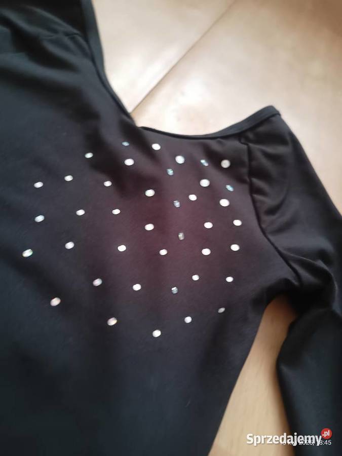 Kostium body dziewczynki długi rękaw gimnastyka Odzież Szczecin