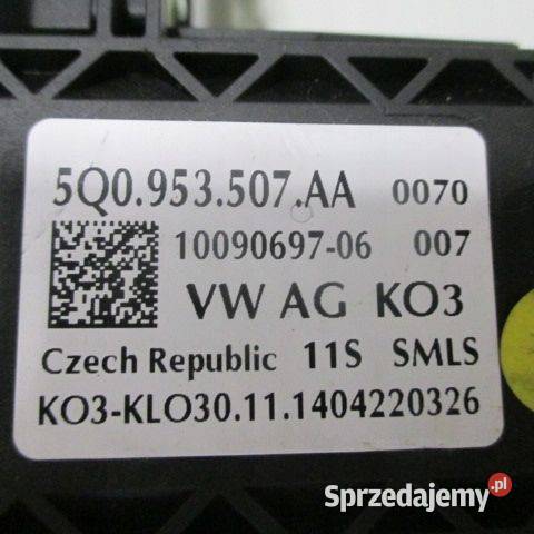 VW GOLF 7 PRZEŁĄCZNIK 5Q0953507AA TAŚMA Rakoniewice