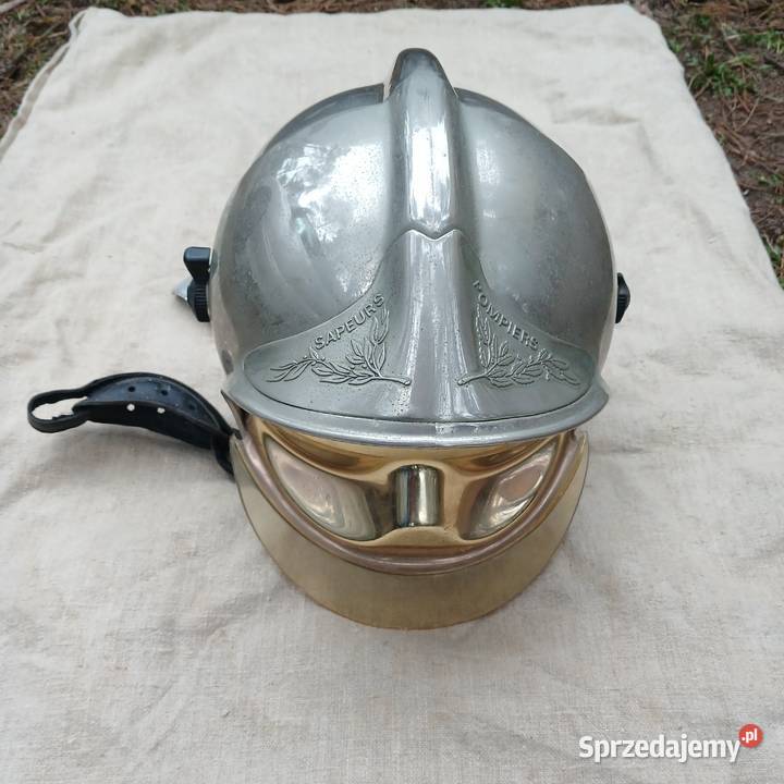 Francuski hełm strażacki hełm Gallet Antyki, Sztuka, Kolekcje Warszawa sprzedam