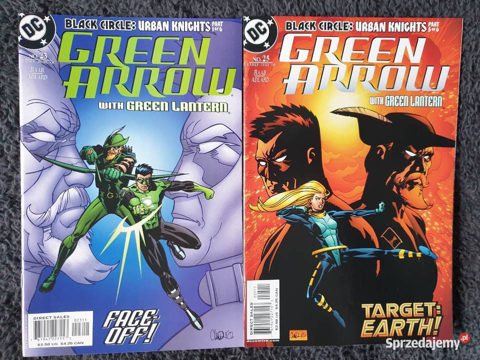 Green Arrow zestaw 19 komiksów DC USA