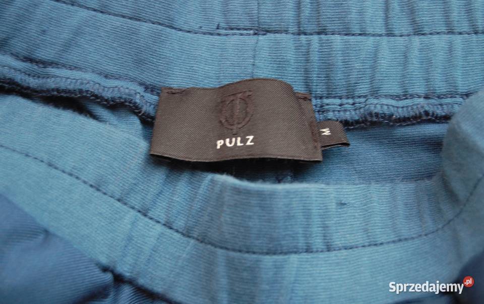 Spodnie damskie cygaretki Pulz Jeans 38 M morski niebieski Lublin