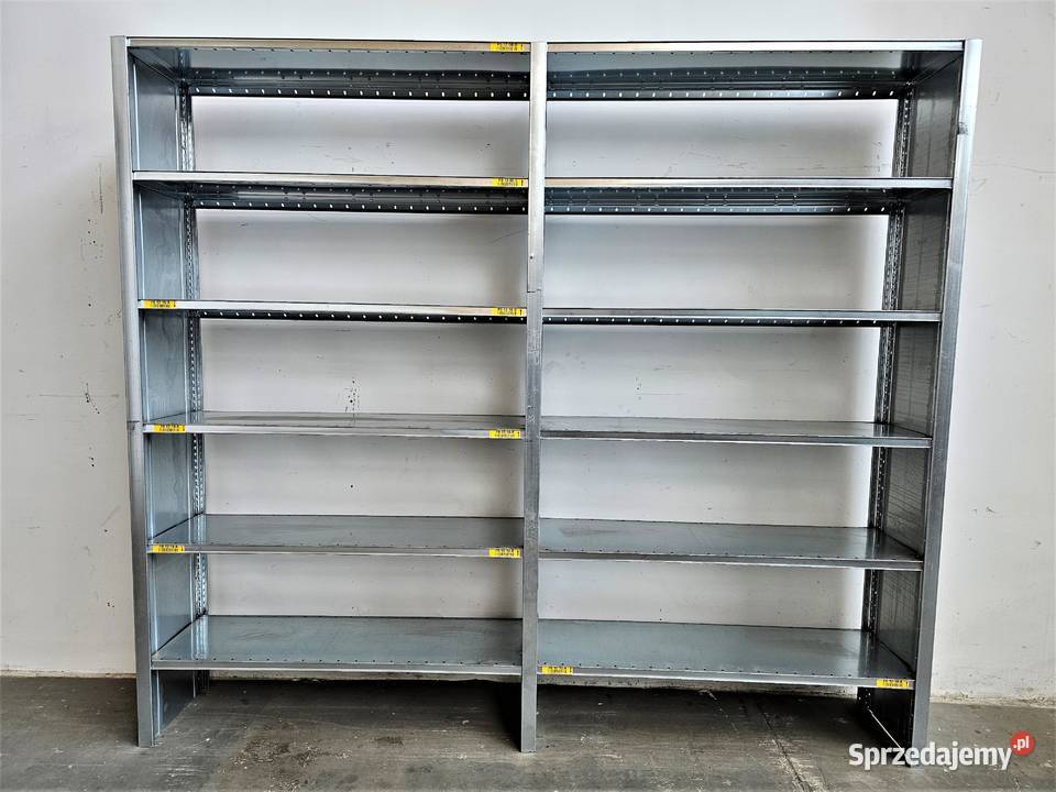 Regał Magazynowy 40x220x39318p Metalowy Ocynk Dzierżoniów