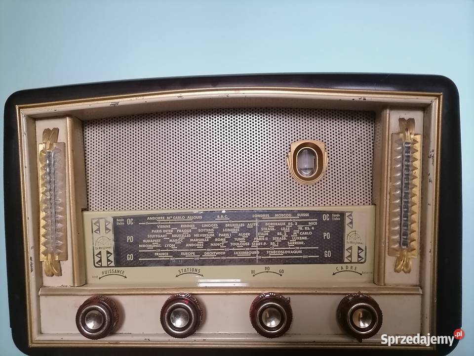Stare radio lampowe z lat 50 tych Sprawne