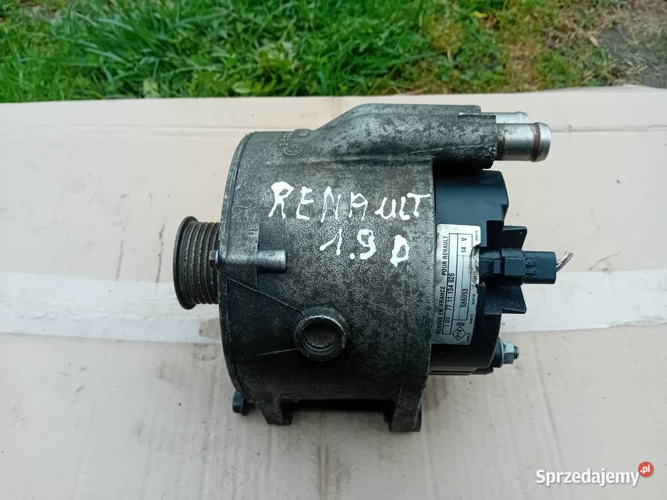 Alternator wodny chłodzony cieczą Renault Scenic lubelskie Biłgoraj