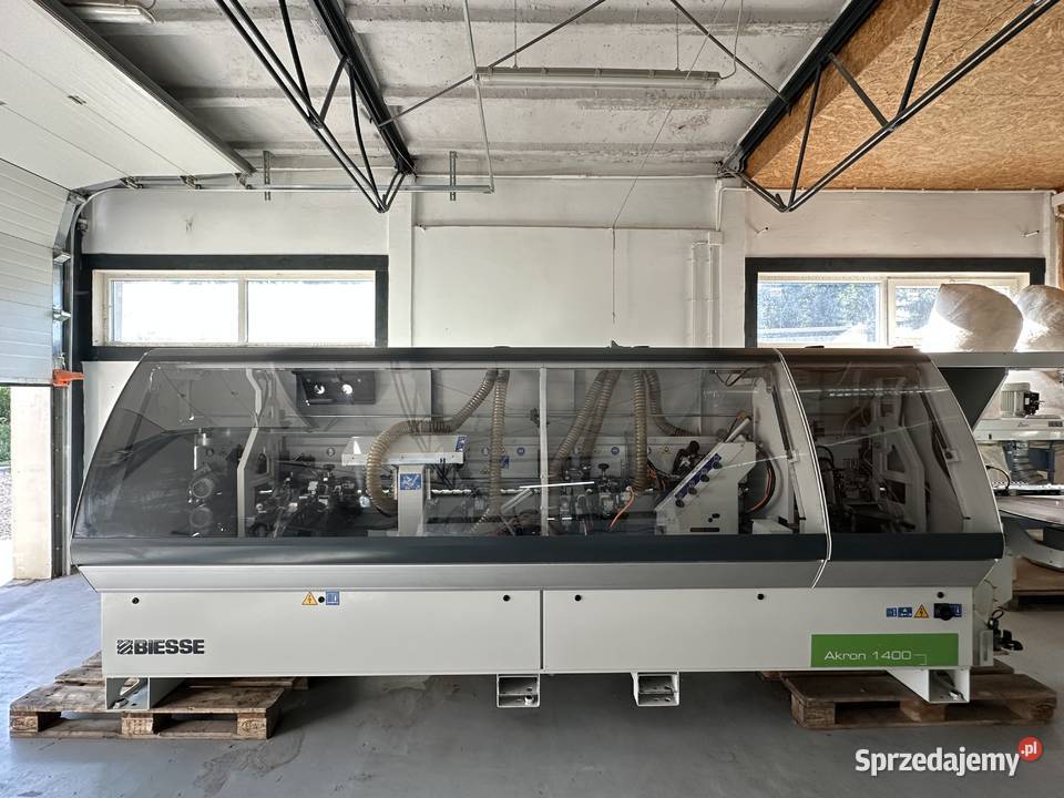 Okleiniarka Biesse Akron 1440A z systemem Gorlice