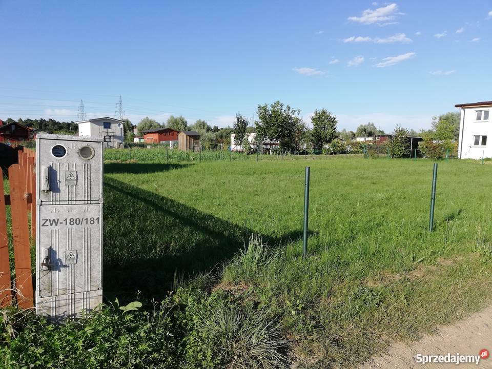 Działka ROD Waryński Gdańsk Stogi