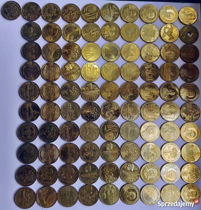 Sprzedam monety okolicznościowe nominał 2