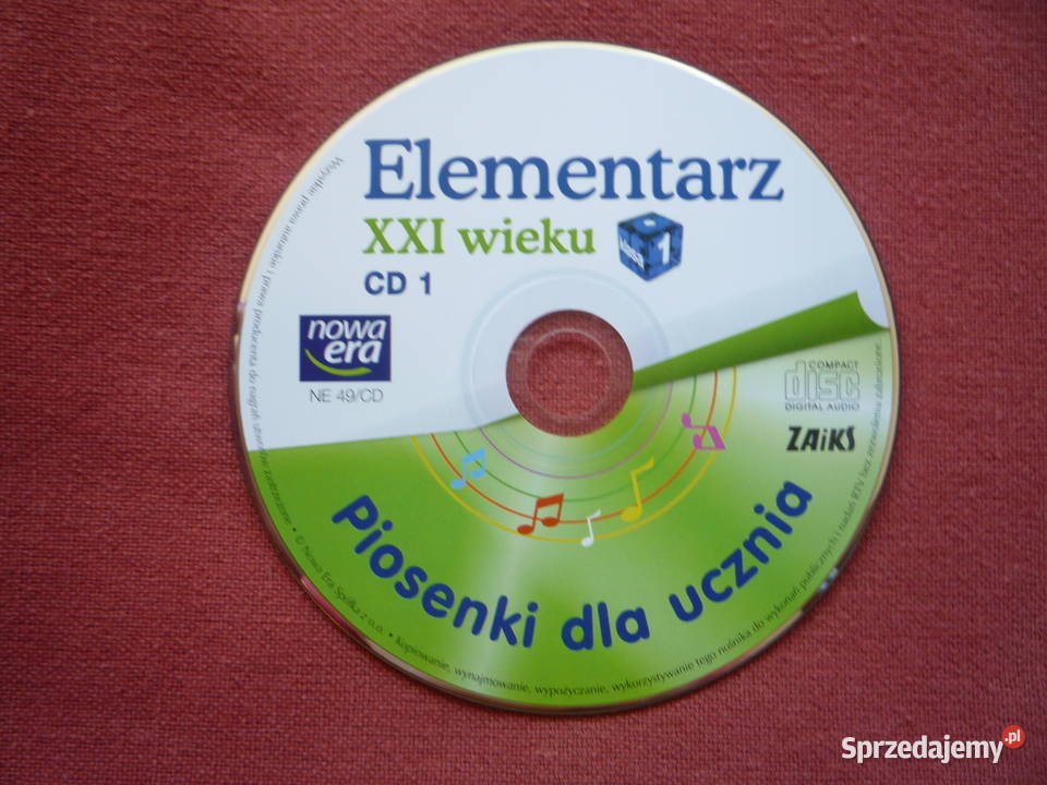 Piosenki Dla Ucznia Klasa 1 Elementarz Odkrywców Elementarz XXI 1 Piosenki dla ucznia CD klasa 1 Nowa Era Szczecin