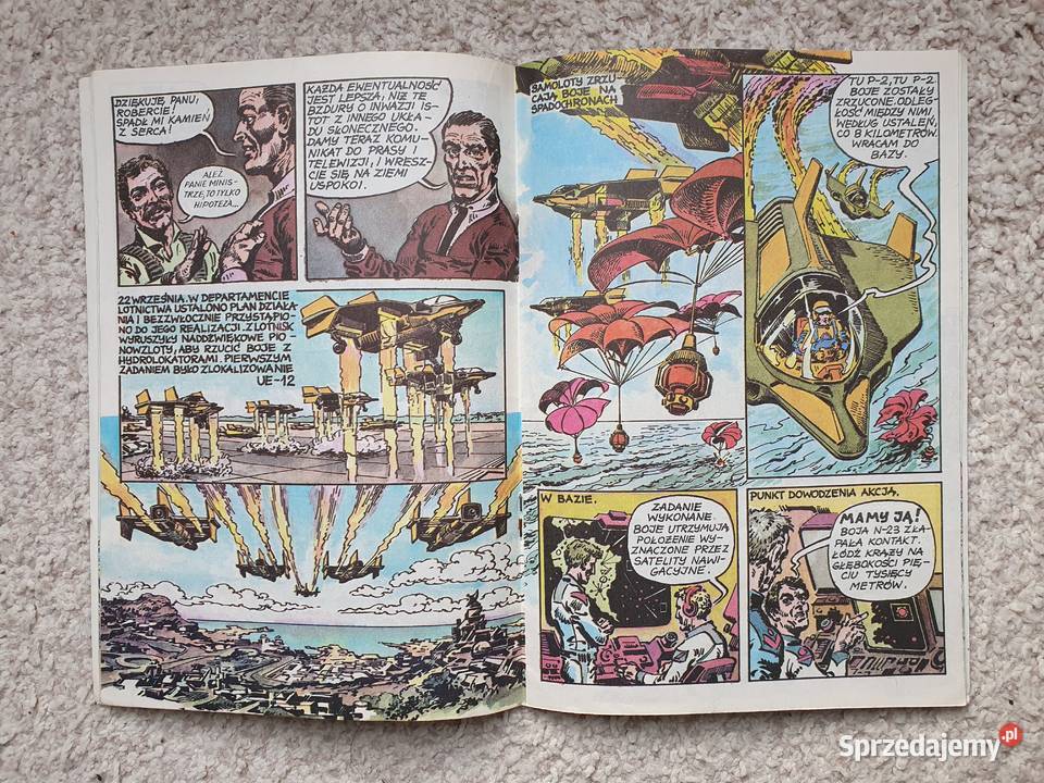 Zbuntowana komiks sf Zbigniew Kasprzak 1986 Gdynia sprzedam