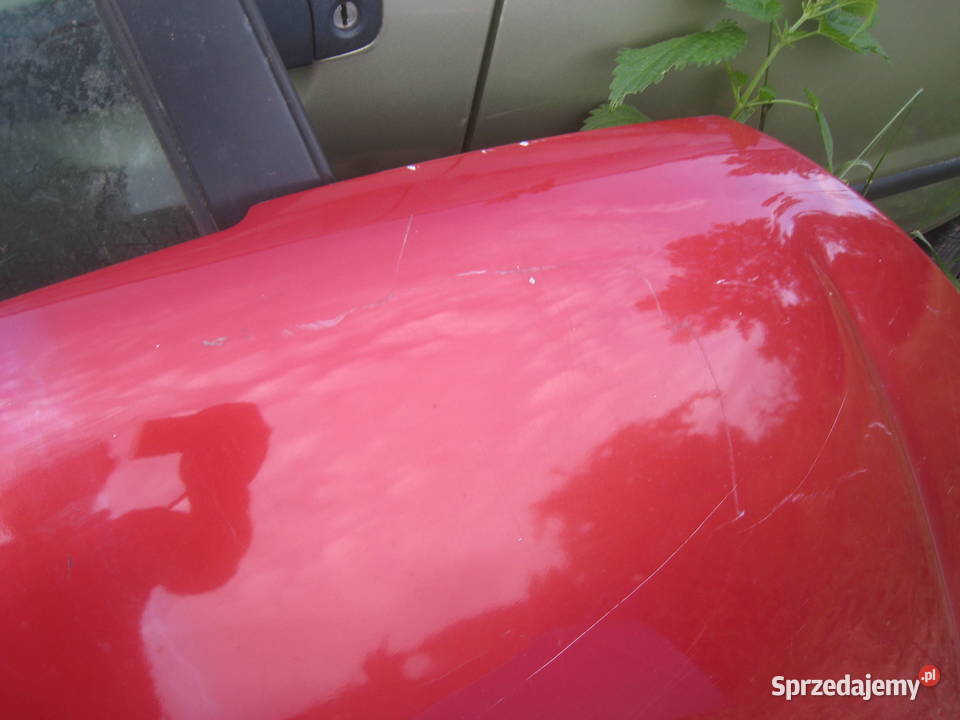 Maska pokrywa silnika Peugeot 206 98 Bordowa EKQ