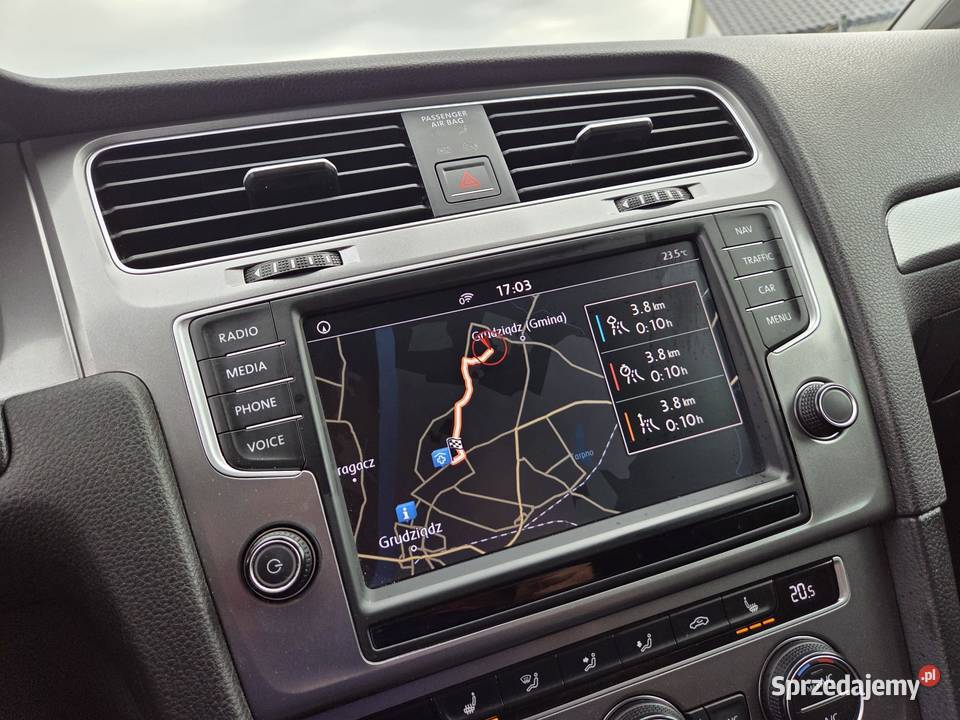 Golf 7 Diesel 20 Ledy Bixenon Nawigacja Nowe nawigacja Grudziądz sprzedam