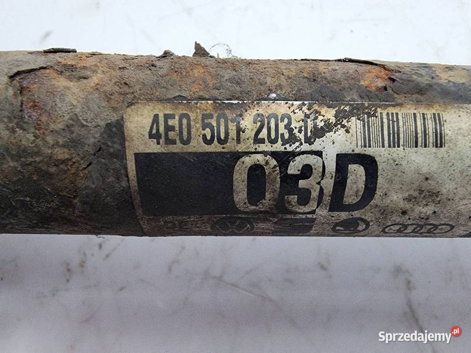 PÓŁOŚ PRAWA TYŁ VOLKSWAGEN PHAETON 4E0501203D Lipno sprzedam