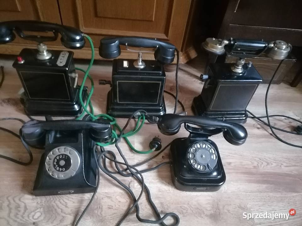 Stary telefon na korbke z lat 30 tych Kraków sprzedam